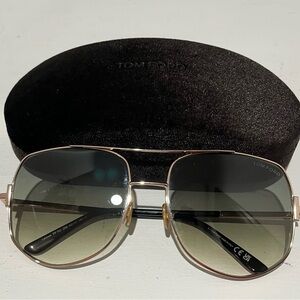 Tom Ford Gold Sunglasses